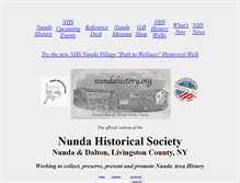 Tablet Screenshot of nundahistory.org